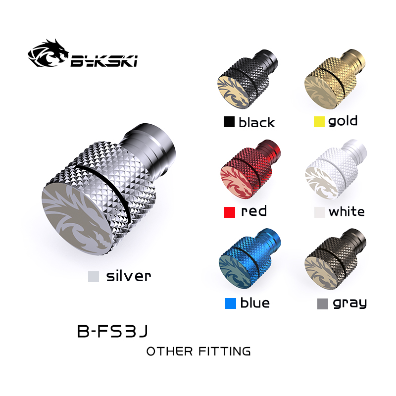 Pc Water Cooling - Bykski B-FS3J 11.5mm 황동 워터 스토퍼