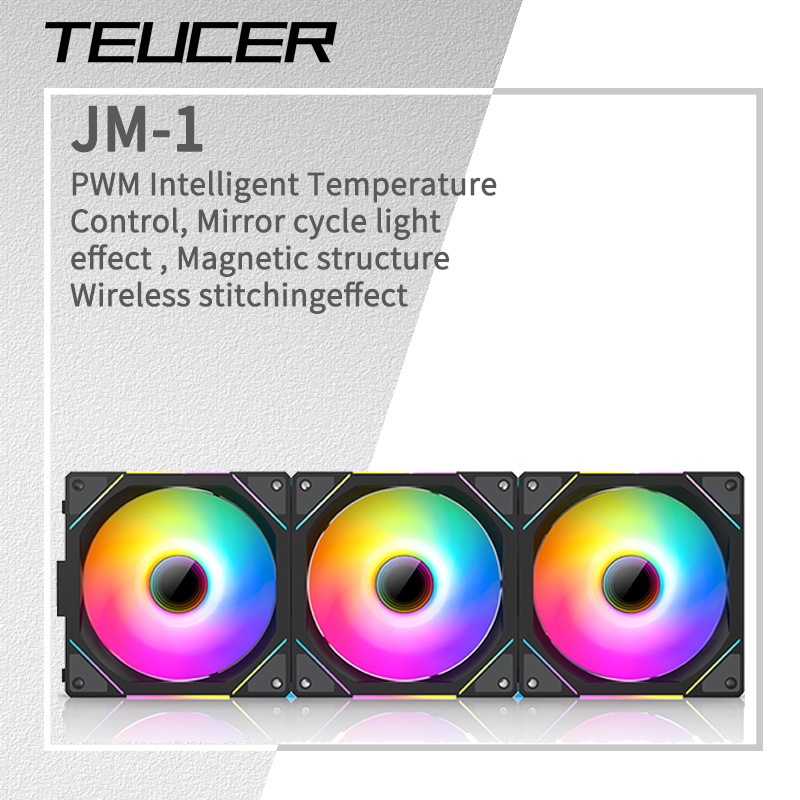 Pc Water Cooling - TEUCER JM-1 PC 냉각 케이스 팬