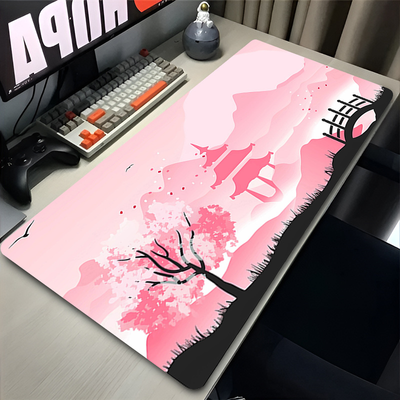 Pc Gaming Pink - 마우스패드 게이머 컴퓨터 액세서리 사쿠라 핑크