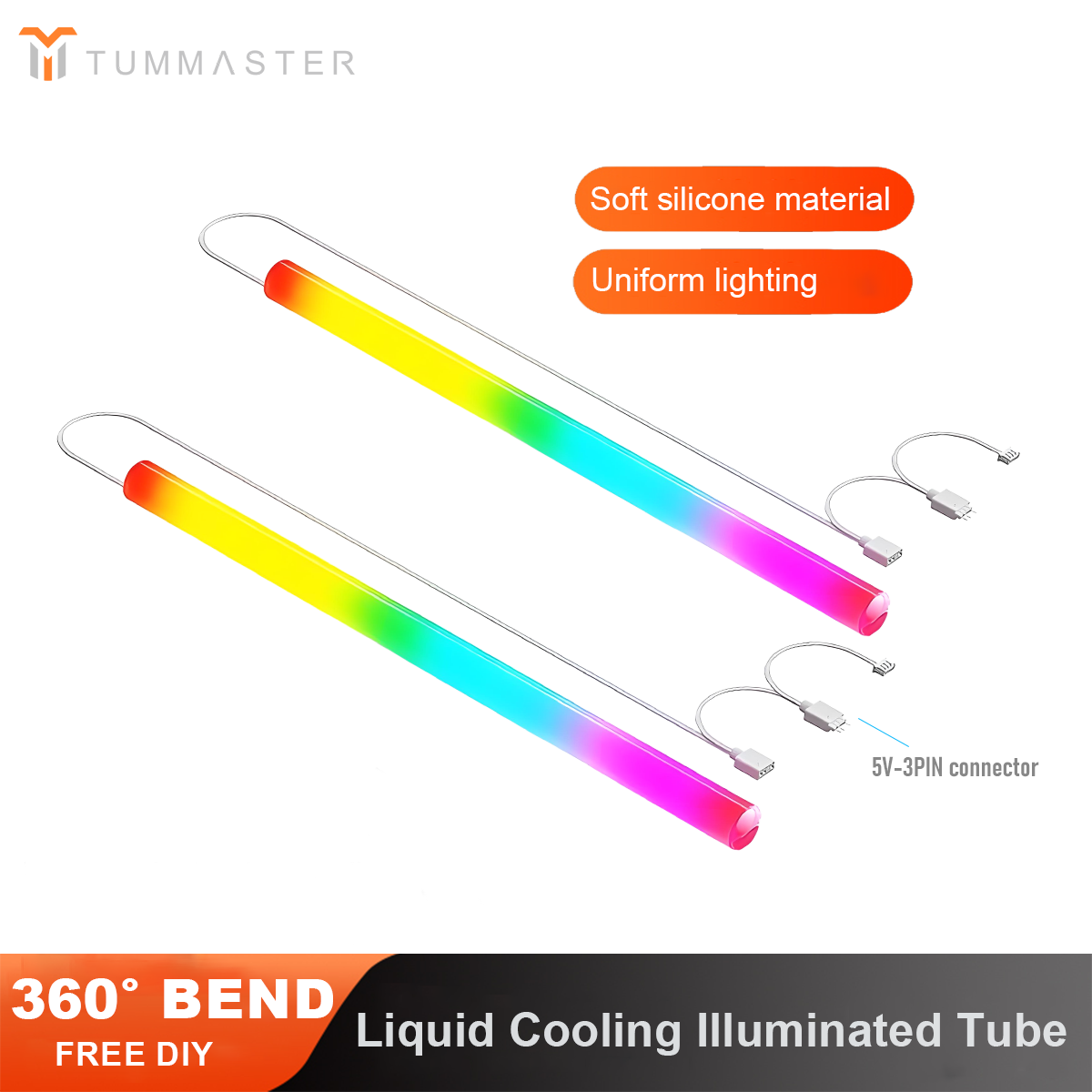 Pc Water Cooling - TUMMASTER ARGB 수냉 슬리브 5V3 핀