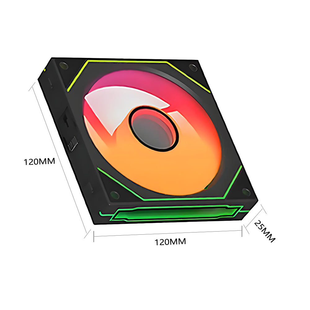 PC 케이스 팬 120mm ARGB 미러 사이클링 조명 - Pc Water Cooling 리뷰 및 가격